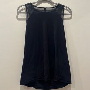 Open Back Lululemon Tank with Mesh
